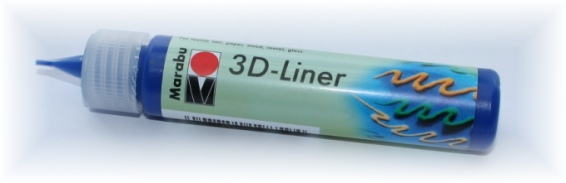 Marabu 3D-Liner im Pen, Auflplusterfarbe