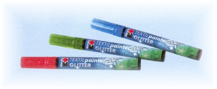 textil painter glitterfarbe Stoffmal-Glitzerfarbe