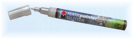 marabu textil painter glitter glitzerstifte