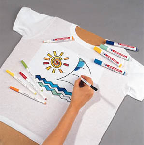 Textilmalstifte edding 4500 Stoffmalfarben im Stift