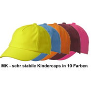 Kinder-Schildkappen, Kindercaps einfarbig