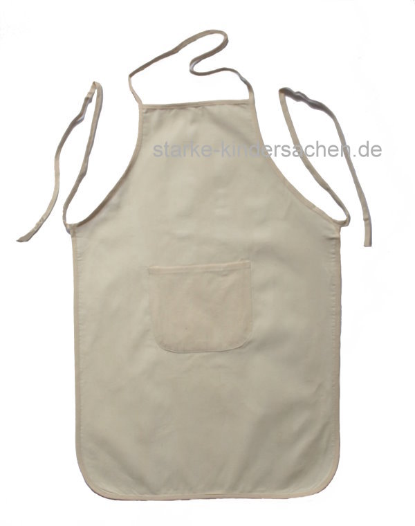 K�chensch�rze  f�r Kinder und Jugendliche aus Baumwolle natur