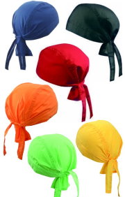 bandana in vielen Farben lieferbar Bandana - Piratenkopftuch in 7 verschiedenen Faben