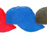 Caps in 10 verschiedenen Farben