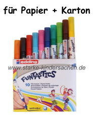 edding Filzstifte ungiftig Lebensmittel-Farbstifte edding