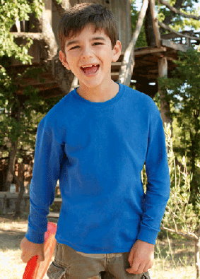 Langarm-shirts in Kindergrößen Langarm T-Shirts in Kindergrößen