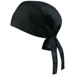 Bandana - Piratenkopftuch, SCHWARZ