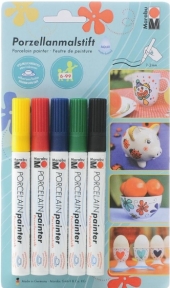 Porcelain-painter Keramikfarbe Porzellanmalstifte