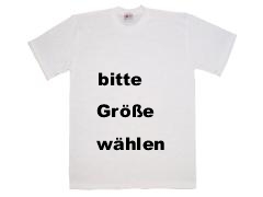 wei�e T-Shirts in 8 Kindergr��en