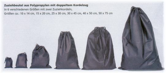 nonwoven Zuziehbeutel Werbemittelhandel